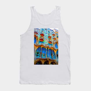 Casa Batllo Barcelona Spain Tank Top